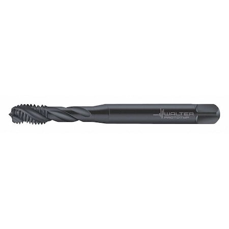 Walter Spiral Flute Tap, M3-0.50, Plug, Metric Coarse, 3 Flutes, Steam Oxide 7051773-M3