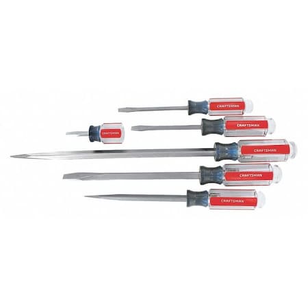 Craftsman Screwdriver Set, 6Pcs 9-1178