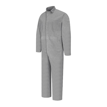 Red Kap Herr-Bone Cotton Coverall, 100% Cotton, Twill, Herringbone, 54 Regular CC14HB RG 54