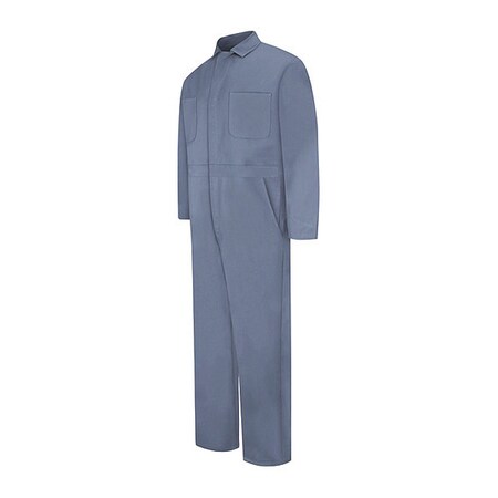 RED KAP Post-Blue Cotton Coveralls CC14PB RG 58