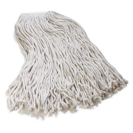 Carlisle Foodservice 12 in L Mop Head, Cut-End, Natural, Cotton, PK12 36983200
