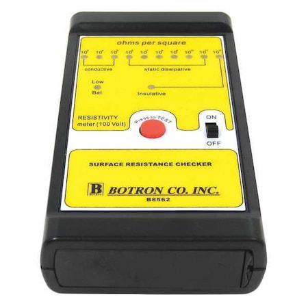 Botron Co Deluxe Surface Resistivity Tester B8562
