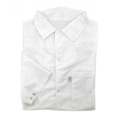Botron Co White Lightweight ESD Smock Small B7332
