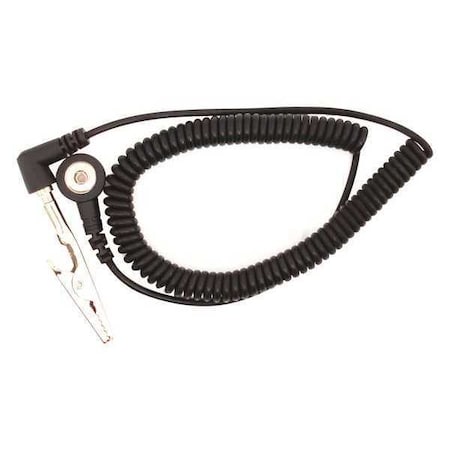 Botron Co Coil Cord 6ft .125in Snap 90 Degree B2118