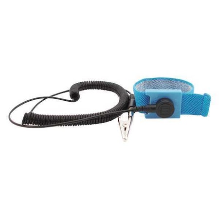 Botron Co Blue Constant Wrist Strap Set B9608