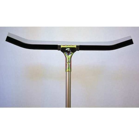 Bruske Products Curved Floor Squeegee, Steel, Bolt-On, 24in 49624-C