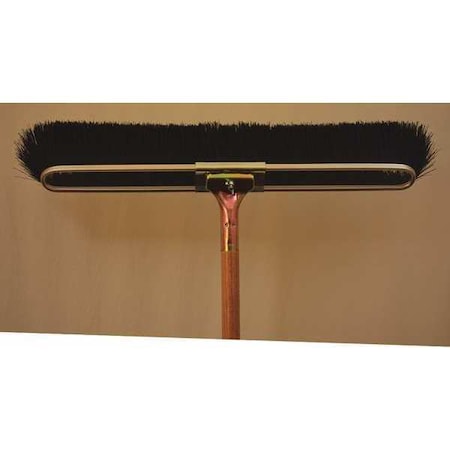 Bruske Products Brush, Black, Medium, Wood, Bolt-On, 23 in., Medium, Black 2154-CW