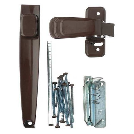 Wright Products Push Button Handle, Brown, Heavy Duty V444-2BN