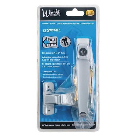 Wright Products Tie Down Handle, Aluminum, Keyed Hvy Duty VK444-2