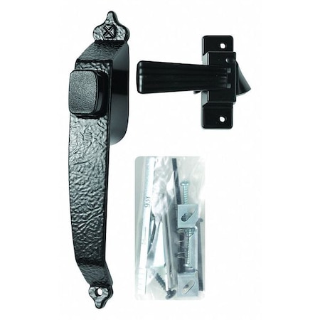 Wright Products Push Button Latch, Black VC333BL