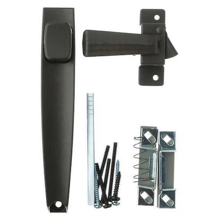 Wright Products Push Button Latch, Florida Brown V333FB