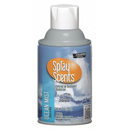 Chase Metered Air Freshener Ocean, 7oz., PK12 438-5178