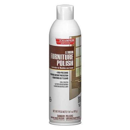 Chase Aerosol Furniture Polish, 17oz., PK12 438-5136