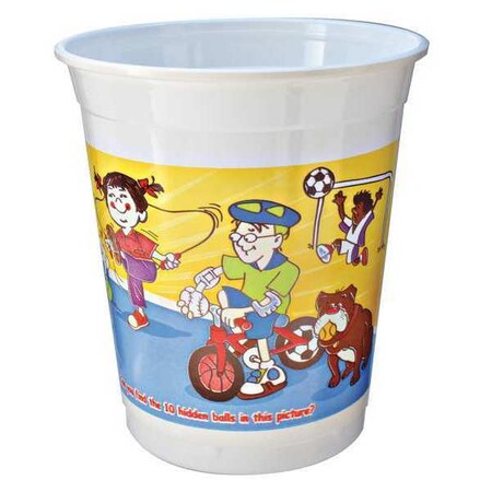 Fabri-Kal Kids Cup Combo 12 oz. Plastic, Pk500 9507090.01 SC12W