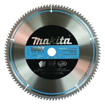 Makita 12" 100T Micro-Polished Miter Saw Blade A-93734