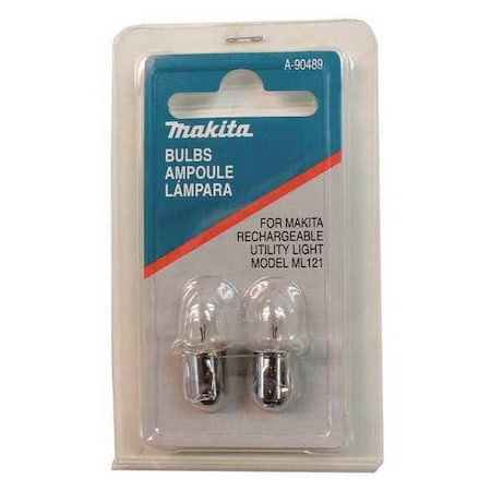 Makita ML121 Bulb, 2PK A-90489