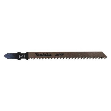 Makita Jig Saw Blade, T Shank, HCS, 3-7/8" x 9TPI, 5/pk 792463-1