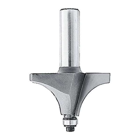 Makita Router Bit, 1/4" Bead, 2 Flute, 1/4" SH, C.T 733121-6A