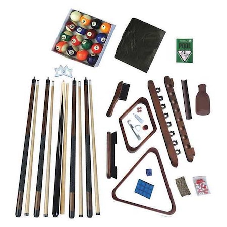 Hathaway Billiards Accessory Kit, Walnut BG2540W