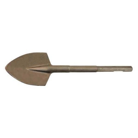 Makita Chisel Bit, 4 1/2" Head W, Alloy Steel 751107-A