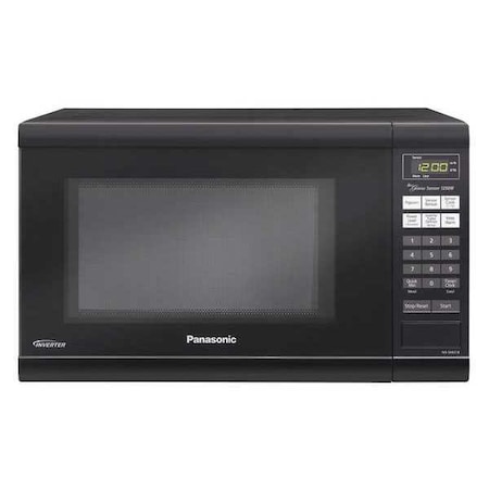 Panasonic Countertop Microwave, 1.2 cu. ft., Black NN-SN651B