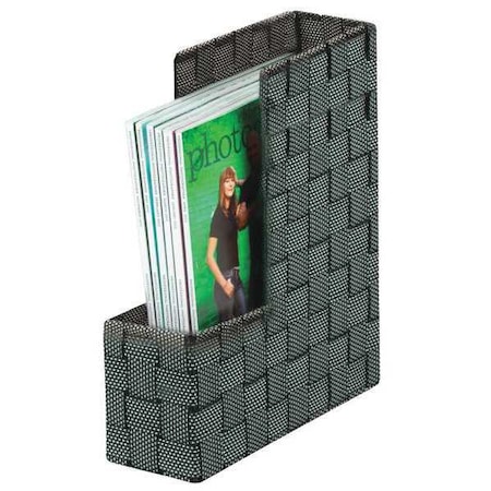 Honey-Can-Do Woven Magazine File, 3PK, Salt Pepper OFCZ04481