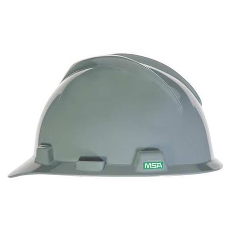 Msa Safety Hard Hat, Pinlock (4-Point), Gray 10024836