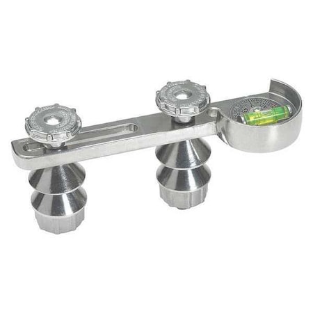 Jackson Safety 20 Dual-Angle Flange Level Alum Up to 24 Inches Radius 14786