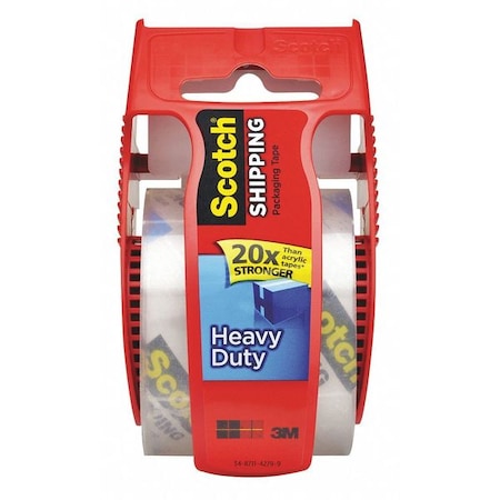 Scotch Packaging Tape, with Dispenser, 2 x 800in. 142