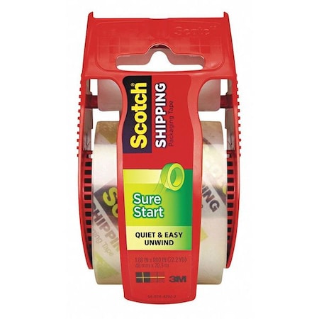 Scotch Packaging Tape, 2 x 800 in., Clear 145