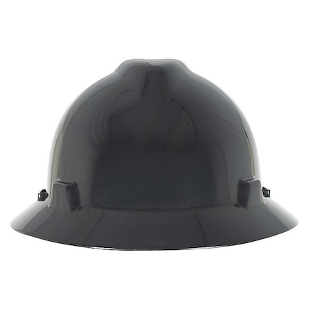 Msa Safety Hard Hat, Pinlock (4-Point), Black C217369