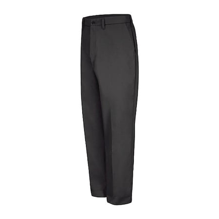 Red Kap Men's Workpant, 40, Black, Cotton/Polyester PT10BK 40 30