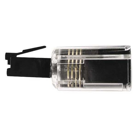 Softalk Telephone Cord Untangler, Clear/Black 21002