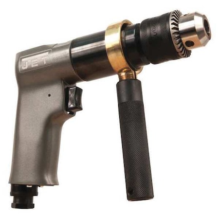 Jet Pneumatic R6 Reversible Air Drill 1/2In JAT-601