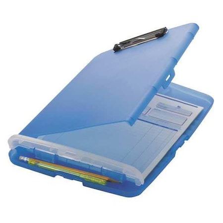 Officemate 8-1/2" x 11" Storage Clipboard 1/2", Blue 83304
