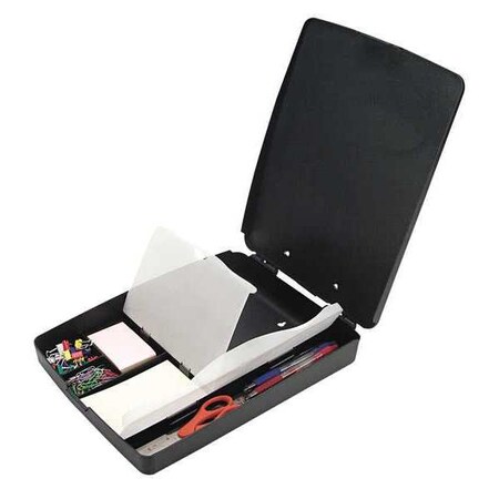 Officemate 8-1/2" x 11" Clipboard Box 1", Charcoal 83333