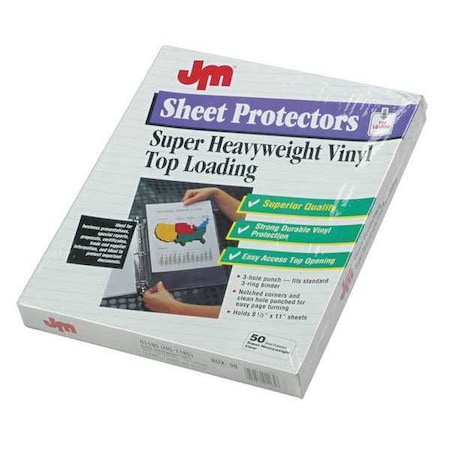 Oxford Top-LoadThree-HoleProtectors, PK50 01185