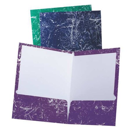 Oxford Two Pocket File Folder, Charcoal, Pk25 50190