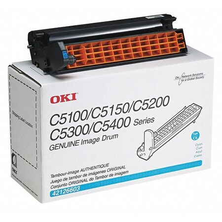 Oki Drum, C6, F/C5100, Cyan 42126603