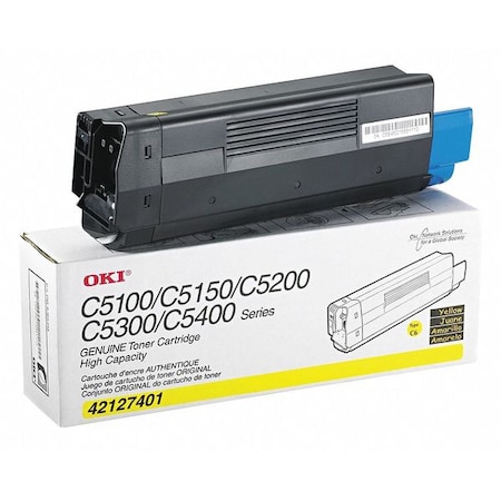 Oki High-YieldToner, 5000Page-Yield,  42127401