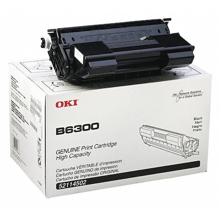 Oki High-YieldToner, 17,000Page-Yield,  52114502