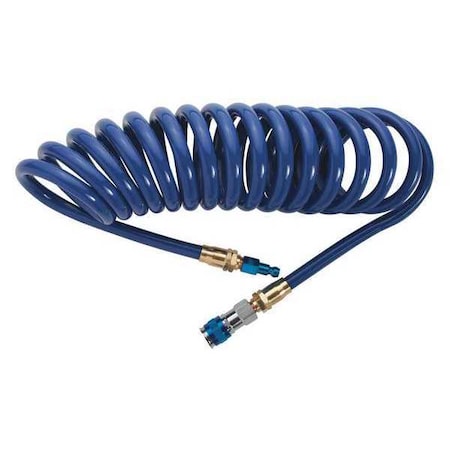 Steelman 25 ft. Coil Hose Disconnect Fittings 50041-IND