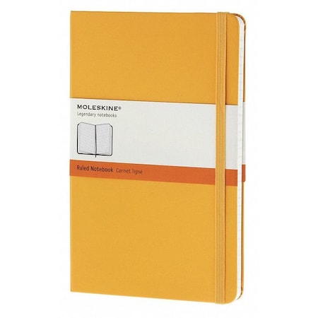 Moleskine 8.25 x 5" Ruled Hard cover Notebook, 240 Pg QP060M2