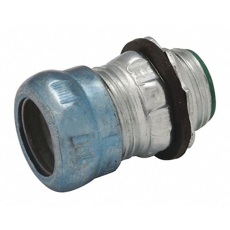 Raco EMT Compression Connector Raintight 1", Steel 2914RT