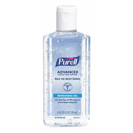 PURELL Instant Hand Sanitizer, 4 oz., PK24 9651-24