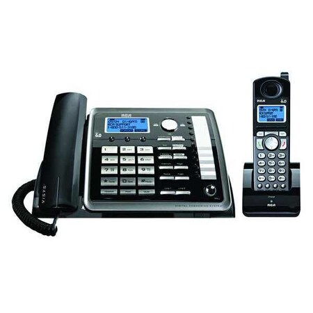 Rca 2-Line Corded/Cordless With Digital Answering System 25255RE2