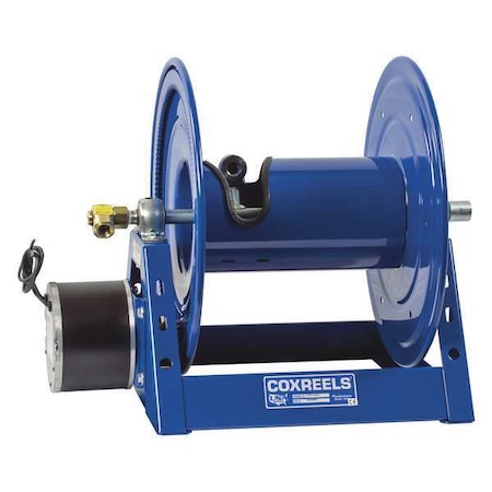 COXREELS Elec Hose Reel 3/4inx50ft, 12VDC 5000PSI HP1125-5-50-E