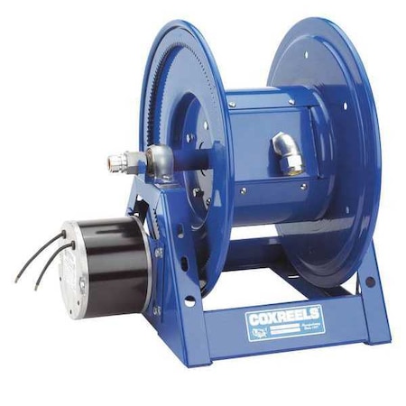 Coxreels Motor Rewind Cord Reel 12AWGx250ft, 24DC 1125PCL-8-EF