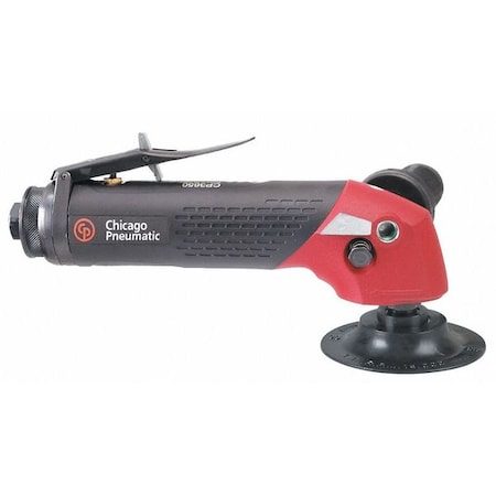 Chicago Pneumatic 4-1/2 Inch (13 mm) - (115 mm) Air Rotary Angle Sander, 2.28 HP / 1700 W - 13500 RPM CP3650-135AC4SE