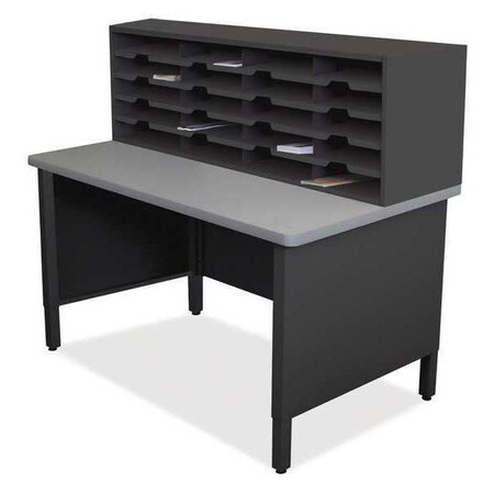 Marvel Mailroom 20 Slot Mailroom Organizer, Black UTIL0075/BK
